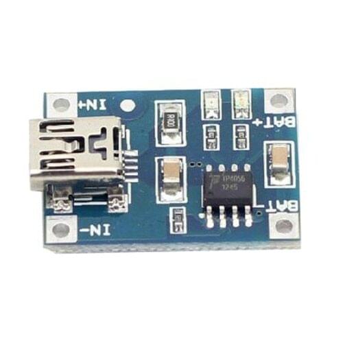 TP4056 1A Lithium Battery Charging Lipo charger embarks Module DIY Mini USB Port Blue