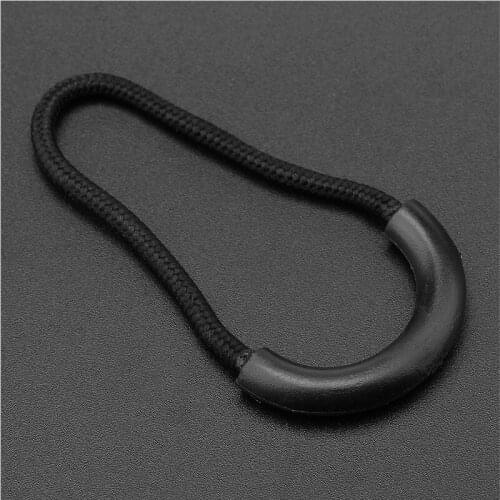 20 pieces/lot Zipper head U-shaped Coloful Cord Zipper Pull Strap multiple colour Outdoor Zipper accessories