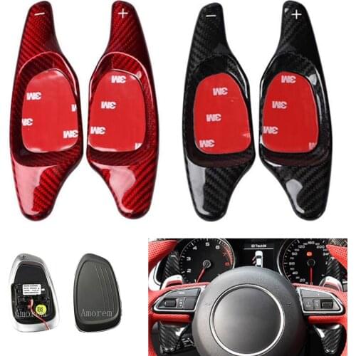 Paddle Shift For Audi A5 S3 S5 S6 SQ5 RS3 RS6 RS7 2015 2016 2017 Steering Wheel Shifter Paddles Car Accessories