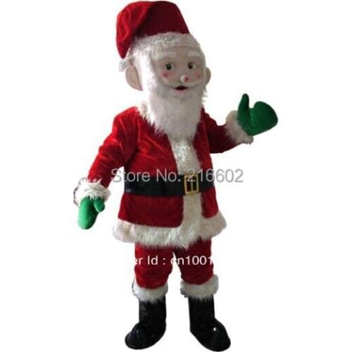 Factory Outlet /Santa Claus Cartoon mascot / Santa Claus cartoon costumes Free shipping
