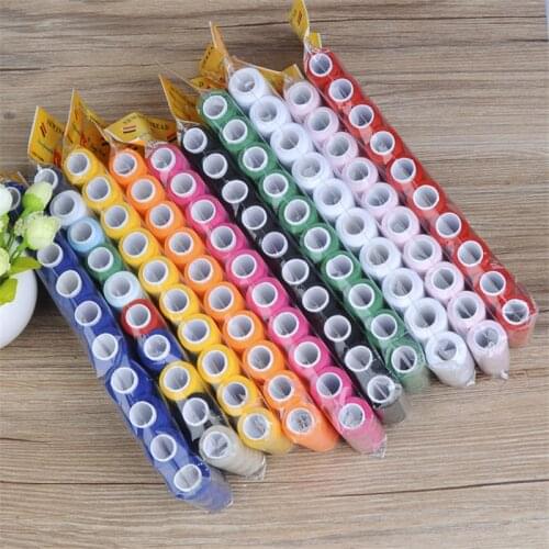 10pcs/set High quality 40S/2 Sewing Thread Machine embroidery thread 150 Yards/Spool home