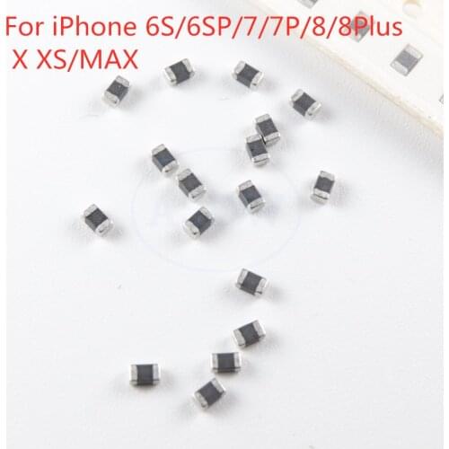 100pcs/lot For iPhone 6S/6s plus/7/7p/8/8 Plus X XS MAX Mainboard BGA Maintenance CPU Boost Coil Universal Small Inductance Boos