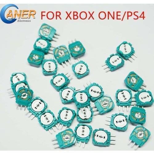 2000Pcs Replacement Analog 3D Joystick Micro Mini Switch Axis Resistors For Playstation 4 PS4 Controller Gasket For XBOX ONE