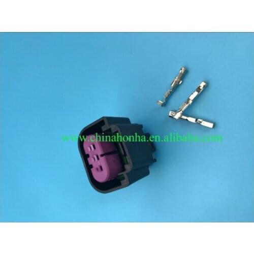 6Pcs/lot Flex Fuel Sensor Connector Plug Wiring Pigtail Harness Body Kit 13577394 Fit for E85 housing sensors 2006