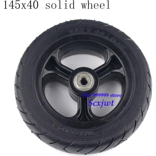 Free Shipping new 6 inch solid wheel 145X40 solid tire 145*40 tire fits for electric scooter Childrens trolley gas scooter