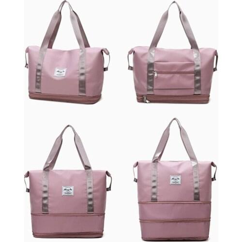 Big Travel Duffle Handbag for Women Weekend Traveling bag Waterproof Sports Fitness Bag Adjustable Gym Yoga Bag Bolsa Sac