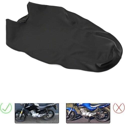 Motorcycle Seat Cushion Cover Black Against Insulation Breathable Wear for Yamaha YBR125 2010-2015