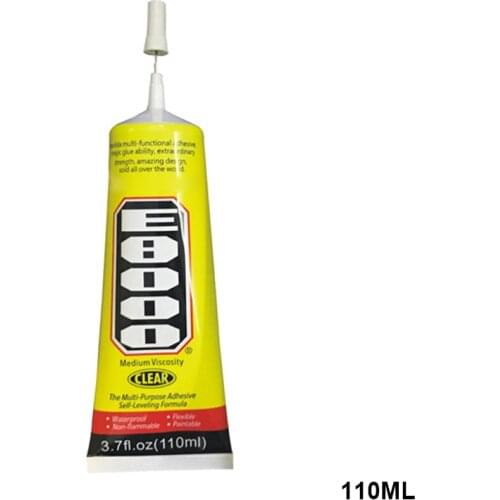 E8000 Clear Adhesive Sealant Glue for DIY Phone Border Diamond Clothes PR Sale