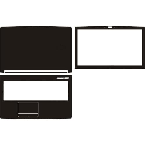 KH Laptop Sticker Skin Decal Carbon fiber Cover Protector for MSI PE60 2QE 15.6