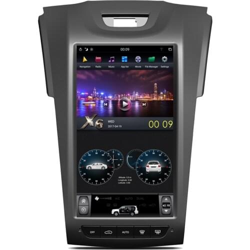 11.8" Tesla Android 9.0 GPS Navigation Multimedia For Chevrolet S10 Trailblazer Isuzu dmax 2015 Mu-X Radio Stereo DSP Head Unit