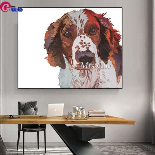 Diamond Painting Kit Dog Full Square/Round Diamond Embroidery Sale Springer Spaniel Cross Stitch Rhinestone Art Gift Home Decor
