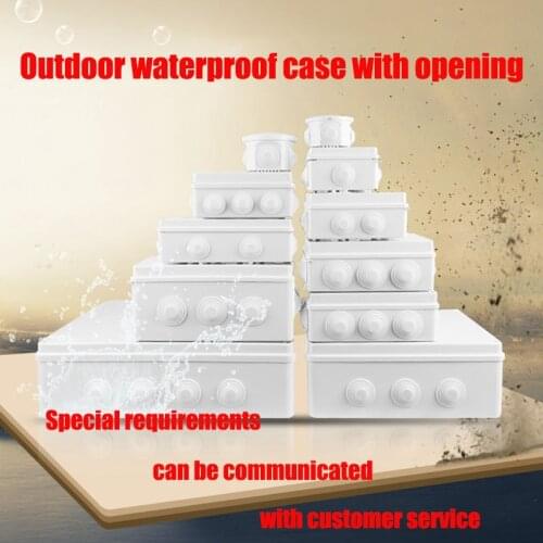 Wholesale plastic ABS ip65 ip66 junction box ddiy water electrical junction box outdoor diy cable branch box