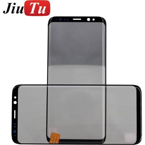 Touch Screen Front Glass With OCA Film Outer Lens For Samsung Galaxy S8 S8Plus S9 S10 Curved LCD Refurbishing