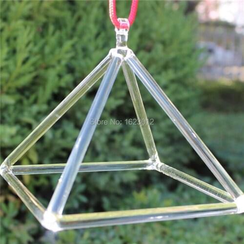 3inch and 9 inches quartz clear crystal pyramid for healing