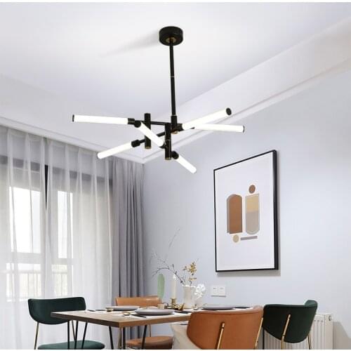 New Led Chandelier For Living Room Kitchen Bedroom Home Ceiling Hanging Lamp by sala Modern Remote Dimmable Indoor Lighting