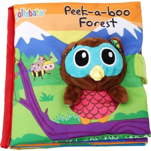 Animal Style Horse Newborn Baby Toys Learning Educational Baby Cloth Books Cute Baby Rattles Mobiles Juguetes Bebe Para