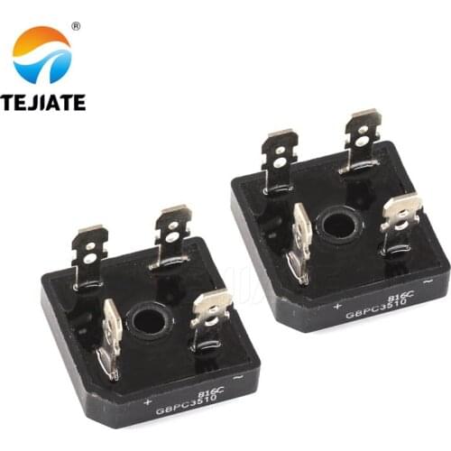 2PCS GBPC3510 square silicon 35a1000v single phase rectifier bridge