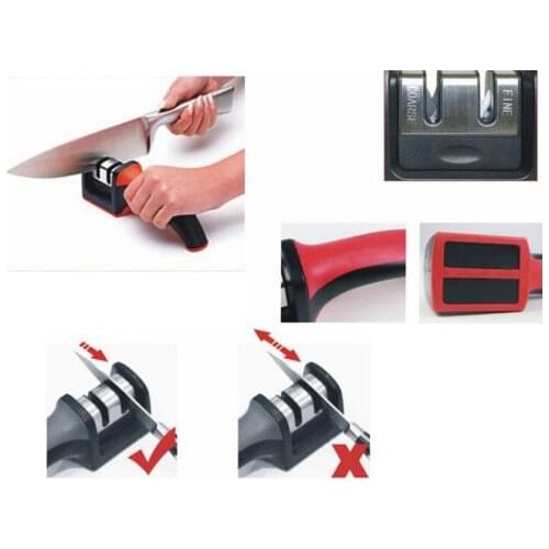 2015 New Professional Knife Sharpener Kitchen Tool Sharp Blade Knives Scissors