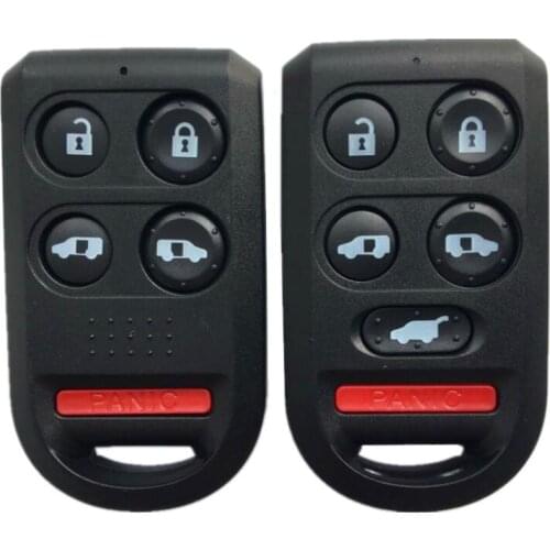 5 6 Buttons Remote Key Shell for Honda Replacement Car Key Blanks 4+1 5+1 Buttons