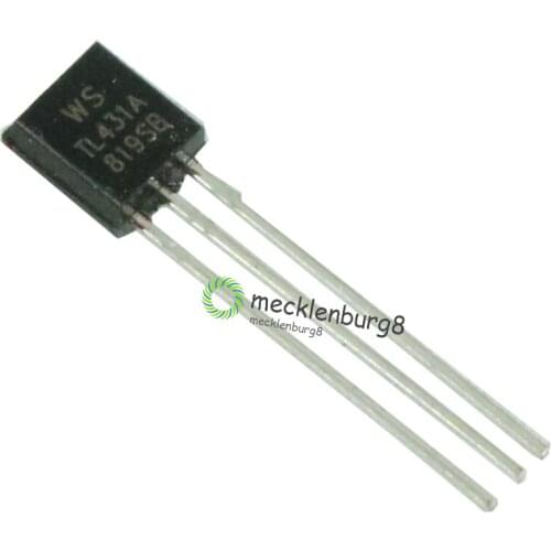 50 pcs. TL431ACL TL431 Shunt Regulator-92