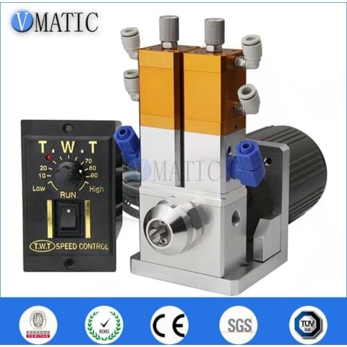 Free Shipping 2019 New Liquid Two Component Mixing Glue AB Valve With Electrical Machine 25W