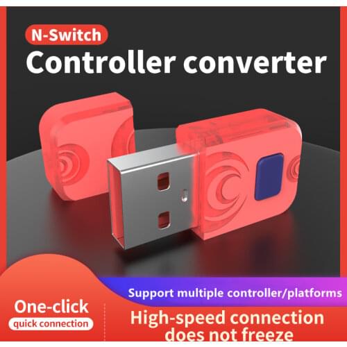 Wireless Receiver Support Bluetooth USB Adapter Converter for Nintendo Switch PS5 PS4 XBOX Controller Game Accessories