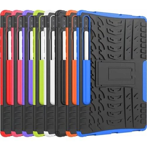 Tab S6 Tablet Case for Samsung Galaxy Tab S6 10.5 2019 SM-T865 T860 Kids Safe Shockproof Heavy Duty Silicone Hard Stand Holder