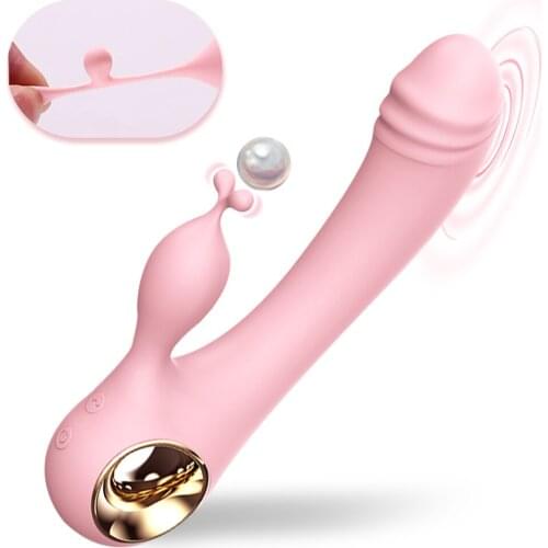 Dual Motor Dildo Vibrator Clitoral Massager G-spot Vaginal Stimulator Female Masturbator Sex Machine Pussy Adult Toys for Couple