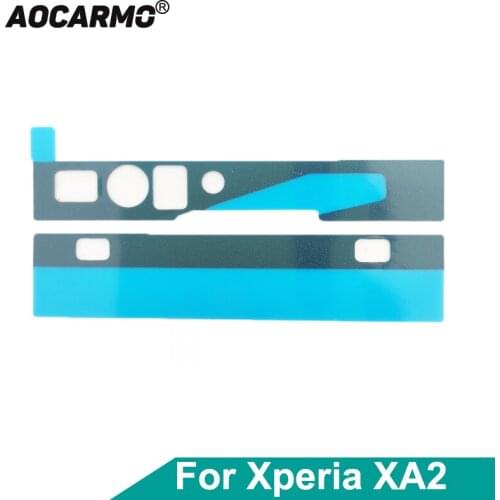 Aocarmo LCD Adhesive Front Frame Display Screen Sticker Glue Tape For SONY Xperia XA2 H3113 H4113