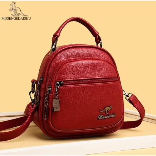 Mini Women Backpack Luxury Brand School Backpack Designer High Quality Leather Bookbag Teenage Girl Multifunction Travel Mochila
