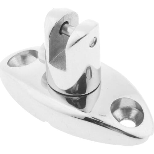 Marine Grade Stainless Steel 360 Degrees Rotatable Quick Release Boat Top Bimini Deck Hinge