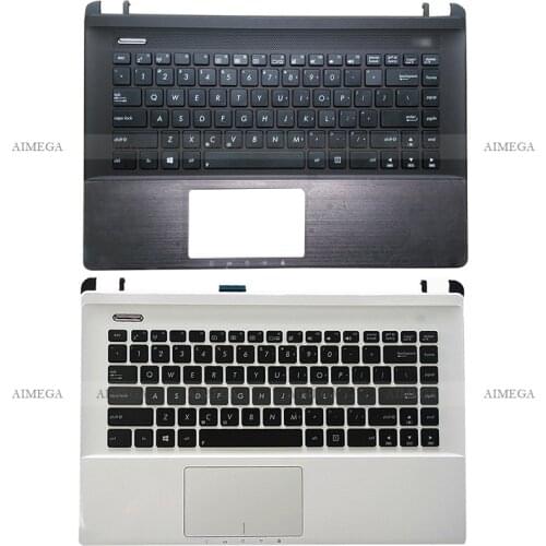Original For ASUS A45 X45 K45 K45VD K45VM K45V A85 A85V A45V A45A R400 R400V Laptop Palmrest Upper Case US keyboard