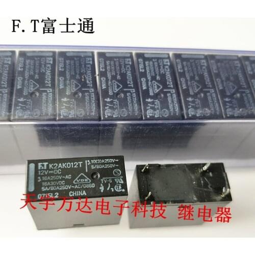 K2AK012T 12VDC 16A 6PIN 12V K2AK012T Relay