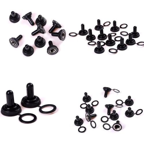 Toggle Switch Waterproof Rubber Resistance Cover Cap Boot Fits 12mm Screw 10pcs/lot