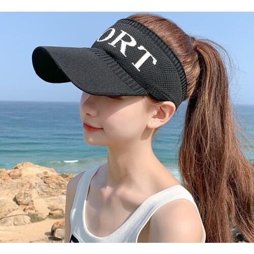 New Sun Female Summer Empty Top Cap Casual Korean Breathable Duck Tongue Hat Women Men Outdoor Sports Hunting Sun Caps Sunglass