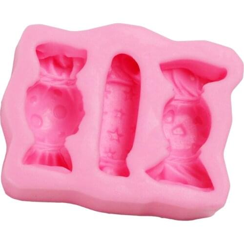 Silicone Moulds Candy Sweet Sugarpaste Fondant Chocolate Cake Cutter, Polymer Clay, BPA Free , Dishwasher, Oven