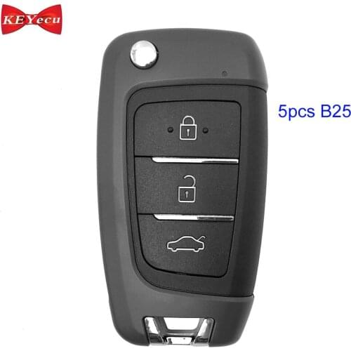 5pcs KEYDIY B25 Universal Remote Control Key B-Series 3 Button for KD900 KD900+ URG200 KD-X2