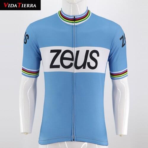 2019 VIDATIERRA cycling jersey blue pro racing team mtb jersey camisa ciclismo can custom Retro classic Fascinating cool Summer