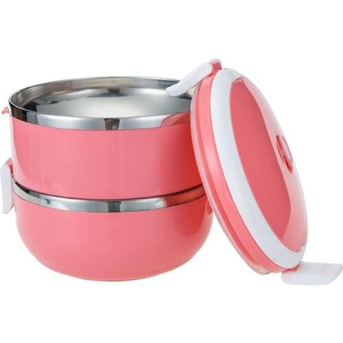 1/2/4Layer Thermal Lunch Box Stainless Steel Bento Box Portable Picnic School Food Container Box Kitchen Tool Kids Lunch Box