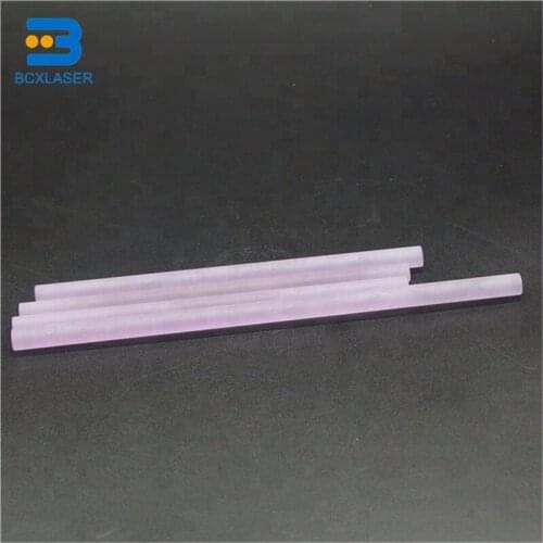 3X78mm 6X110mm 7X145 mm 8X185mm 8X165mm ND YAG Laser Crystal Rod