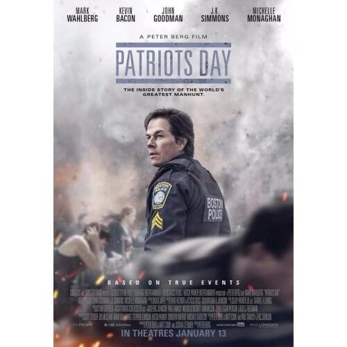 99 Home Decor Patriots Day Movie-Silk Art Poster Wall Sicker Decoration Gift