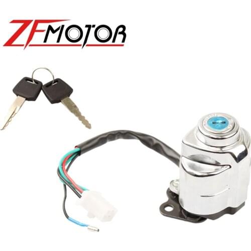 Ignition Start Switch Lock add keys Moto For Honda CA250 Steed 400 Magna Magna250 steed400