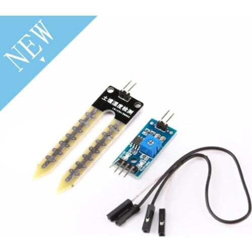 5pcs Soil Moisture Sensor Humidity Sensor Hygrometer Detection Module LM393 Chip DIY Electronic For Cars For Arduino
