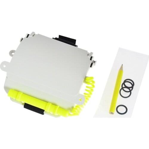 Scuba Diving Log Book,Underwater Triple Scuba Diving Wrist Writing Slate with Pencil Arm 3 Panels Write Board