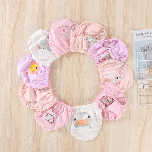 Childrens underwear girls' briefs don't clip PP childrens bread pants cartoon printed girls' baby pants kawaii shorts who