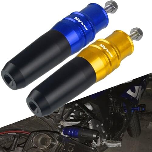 For Suzuki SV650X 2018 2019 SV650 2016 2017 2018 2019 2020 Motorcycle Frame Crash Pads Exhaust Sliders Crash Protector Aluminum