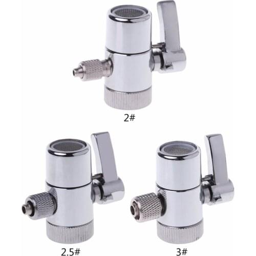 Water Filter Faucet Diverter Valve Ro System 1/4" 2.5/8" 3/8" Tube Connector