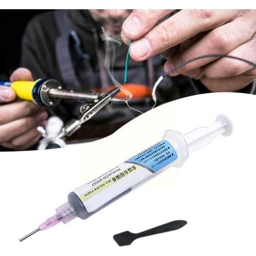 10CC RL-403 Solder Paste Flux No-clean Leaded Sn63/20-38um Soldering PCB Flux Cream Liquid Melting 183℃ Tin BGA Point Tools B8T5