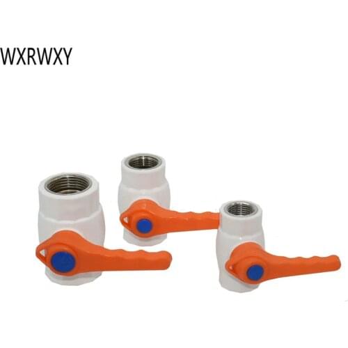 G1/2 G1 G3/4 stainless steel ball valve PPR garden tap 2 Way Water Valve Water Shut Off flow controller DN15 DN20 DN25 1PCS