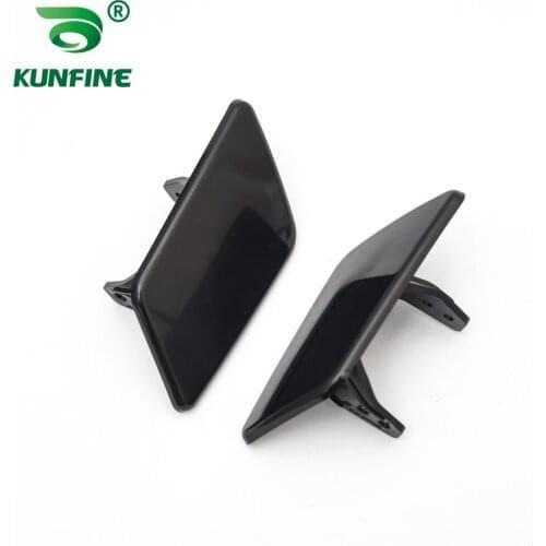 Car Front Bumper Left or Right Headlamp Washer Nozzle Cover Sprayer Caps OEM NO. 51112993585 51112993586